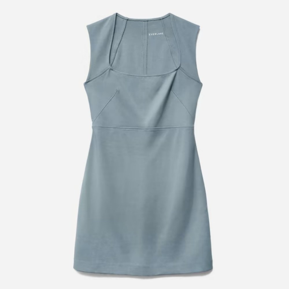 Everlane The ’90s Mini Dress XXS in Seaglass